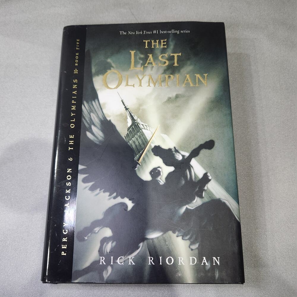 Percy Jackson -- The Last Olympian First Edition Hardcover
